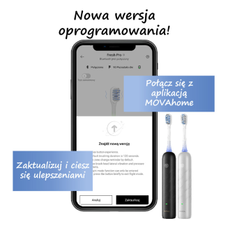 Szczoteczka soniczna MOVA Fresh Pro (srebrna) - 7