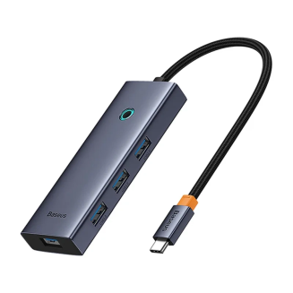 Hub 5w1 Baseus UltraJoy 5-Port (1xHDMI4K@30Hz + 4xUSB 3.0) Szary - 3