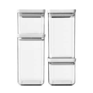 Set of 4 Brabantia Tasty+ Light Gray containers - 2