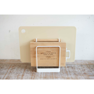  Yamazaki Tosca white kitchen board stand - 2