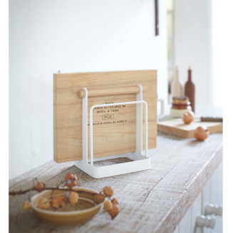  Yamazaki Tosca white kitchen board stand - 3