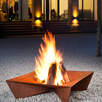  Garden fireplace with grill Keilbach Fluxus.grande - 9