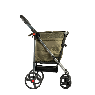 Wózek zakupowy Rolser Basket Polar 4B Kaki - 2