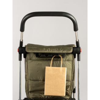 Wózek zakupowy Rolser Basket Polar 4B Kaki - 12