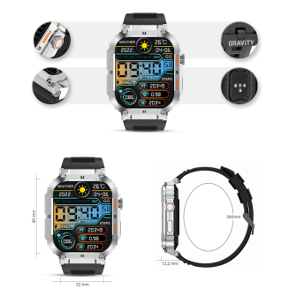 Smartwatch Gravity GT6-5 - 8