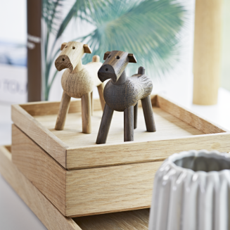  Wooden figurine Kay Bojesen Dog Tim oak - 5