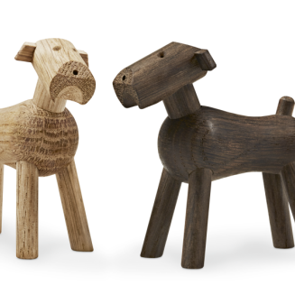  Wooden figurine Kay Bojesen Dog Tim oak - 3
