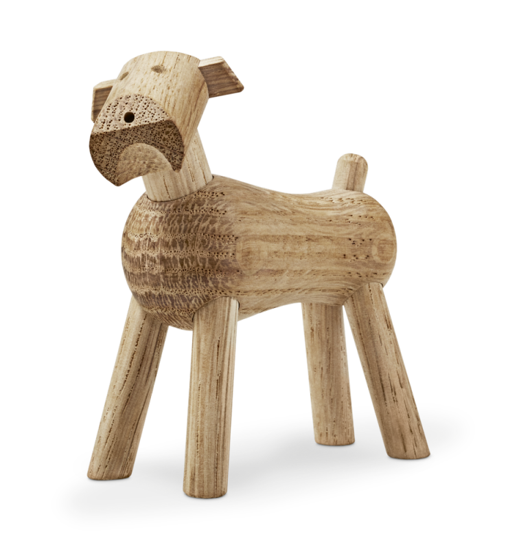  Wooden figurine Kay Bojesen Dog Tim oak