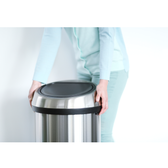 Brabantia Touch Bin 60l black with FPP cover - 3
