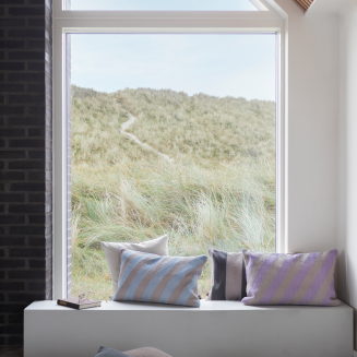 Poszewka na poduszkę Mette Ditmer ACROSS Grey & Sand 50×50 cm - 6