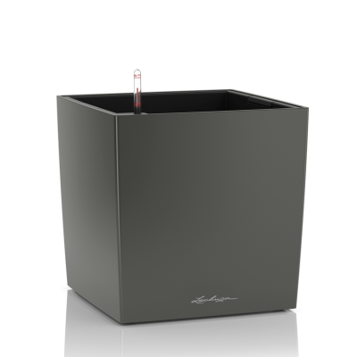  Lechuza Cube Premium 30 flowerpot | 40 | 50 anthracite metallic