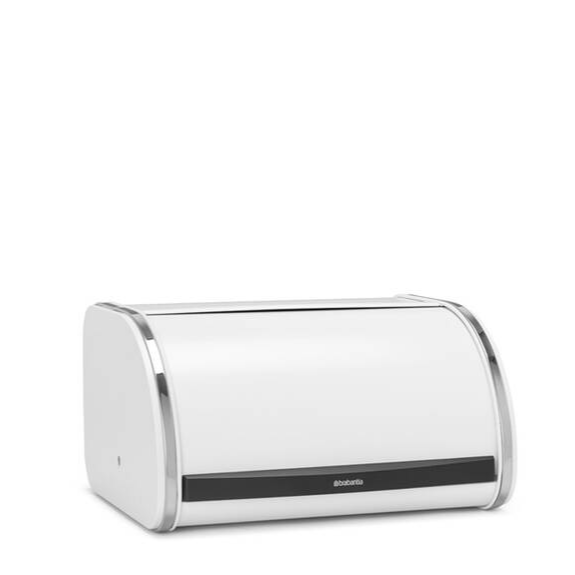  Roll Top Medium White convex haversack