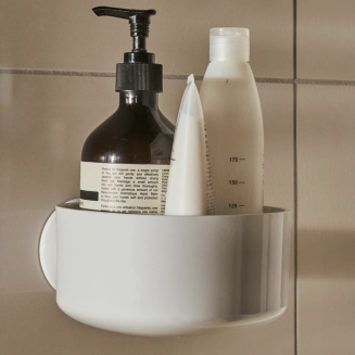 Alessi Birillo bathroom shelf, white - 3