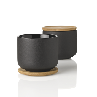  Stelton Theo Black mug with stand, 0.2 l - 3