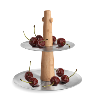 Zack Sevore two-tier cake stand - 2