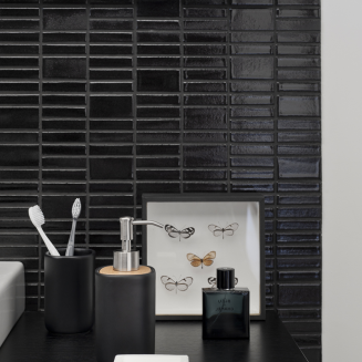  Aquanova Oscar Black toilet paper holder - 3