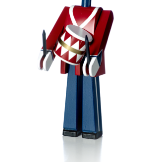  Figurine of a soldier with a snare by Kay Bojesen, 22 cm - 2