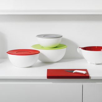  Guzzini Spin&Drain red bowl colander - 2