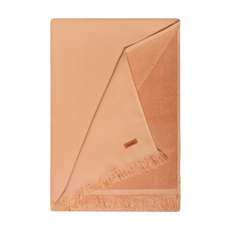  Bricini Isla Cantaloupe beach towel 2 sizes
