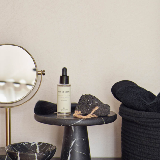  Aquanova Nero Black 3x magnifying mirror | 1x - 3