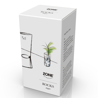 Miarka do alkoholu Zone Denmark Rocks 25/50 ml - 2