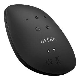 Soniczny masażer do twarzy Cool & Warm 9in1 Geske z Aplikacją (szary) - 5