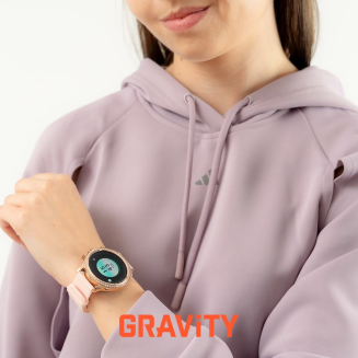 Smartwatch Gravity Różowe Złoto Pasek i Bransoleta GT5-5 - 15