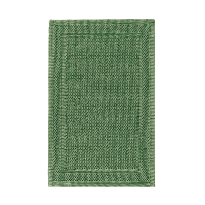 Graccioza Bee Waffle Jade bathroom rug 50x80 cm