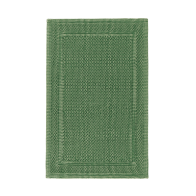 Graccioza Bee Waffle Jade bathroom rug 50x80 cm