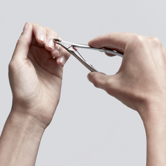 Zestaw do manicure Zwilling Twinox czerwone skórzane etui 7 elementów - 10