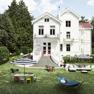 Fatboy Stripesol Anthracite sun umbrella ø 350 cm - 6