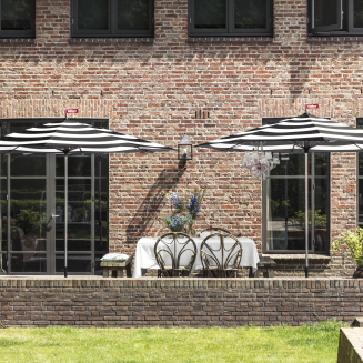 Fatboy Stripesol Anthracite sun umbrella ø 350 cm - 3