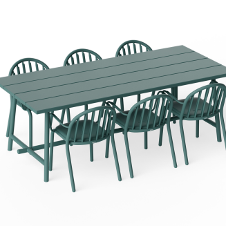 Stół ogrodowy Fatboy Fred's Table Dark Sage - 8