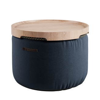 SACKit Serving Tray white stained oak pouf - 4