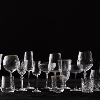 Lyngby Glass Palermo Gold water glasses, 4 pcs. - 4