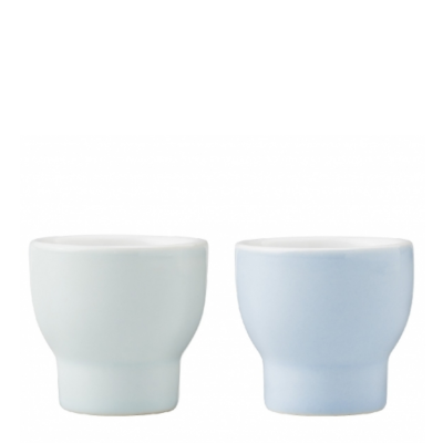 Stelton Emma blue egg cups - 2 pieces
