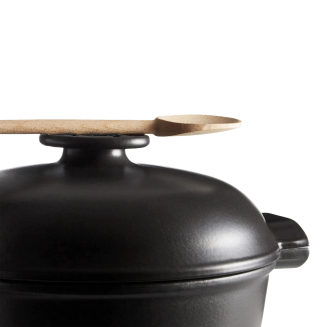 Emile Henry Delight ceramic induction pot, 2 l, black - 5