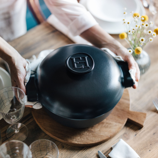 Emile Henry Delight ceramic induction pot, 2 l, black - 8