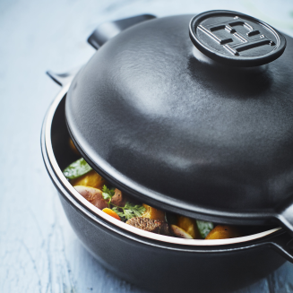 Emile Henry Delight ceramic induction pot, 2 l, black - 10