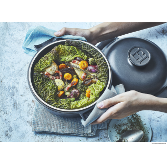 Emile Henry Delight ceramic induction pot, 2 l, black - 11