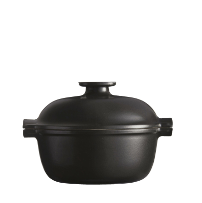 Emile Henry Delight ceramic induction pot, 2 l, black