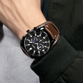 Zegarek Męski Skmei 9249BNBK + BOX - 3