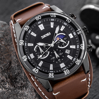Zegarek Męski Skmei 9249BNBK + BOX - 5