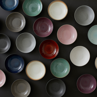 Bitz Gray Cream pasta plate 20 cm - 4