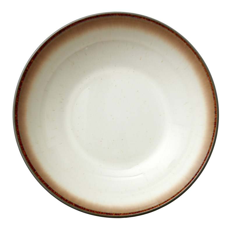 Bitz Gray Cream pasta plate 20 cm
