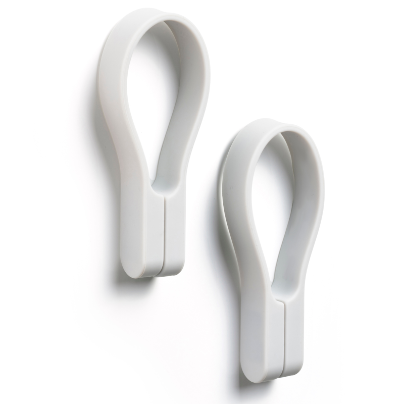  Magnetic wall hooks Zone Denmark Loop Soft Grey 2 pcs.