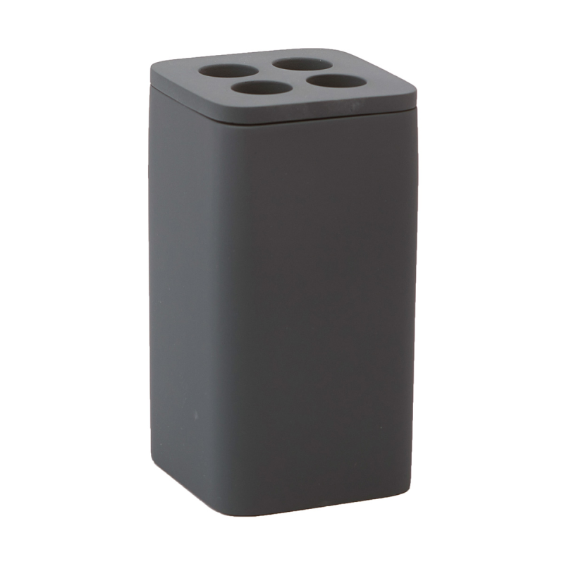  Aquanova Ona Dark Gray toothbrush cup