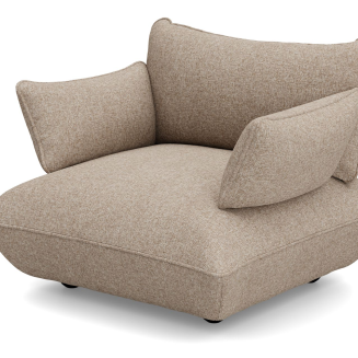 Sofa Fatboy Sumo Loveseat Boucle Light Brown Melange - 2