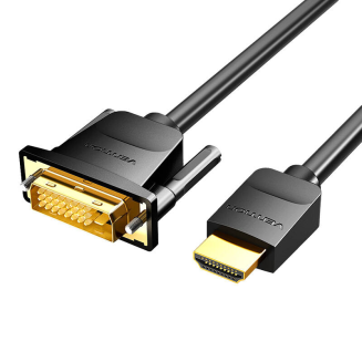 Kabel VENTION ABFBI HDMI-DVI 3m (czarny) - 2