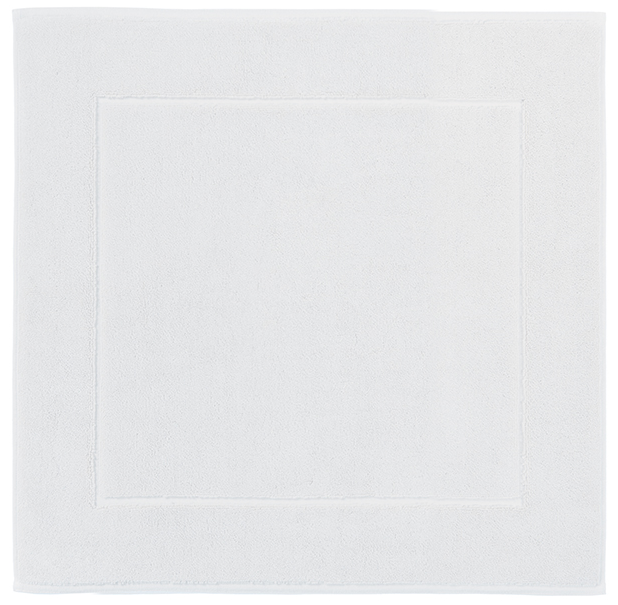  Aquanova London White bathroom rug 60x60 cm